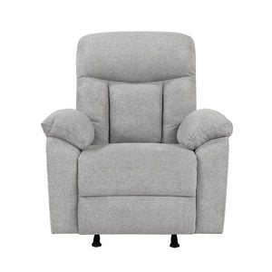 Alpina Chenille Fabric Manual Rocker Reclining Chair
