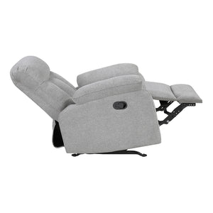 Alpina Chenille Fabric Manual Rocker Reclining Chair
