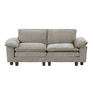 Terra Chenille Fabric Living Room Loveseat