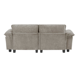 Terra Chenille Fabric Living Room Loveseat