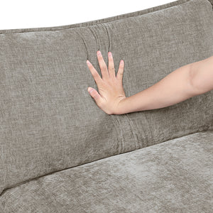 Terra Chenille Fabric Living Room Loveseat