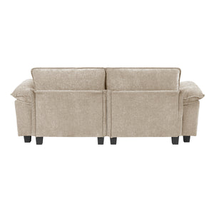 Terra Chenille Fabric Living Room Loveseat
