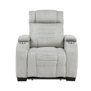 Coast Textured Microfiber Manual Reclining Chair