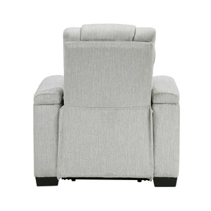 Coast Textured Microfiber Manual Reclining Chair