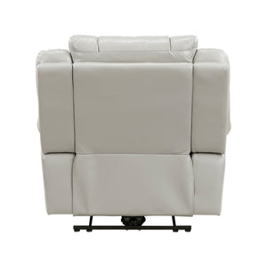Ridge Faux Leather Power Reclining Chair with LED and Charging Ports