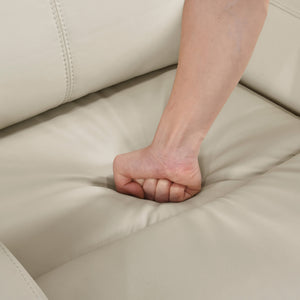 Creek Leather Match Swivel Glider Reclining Chair