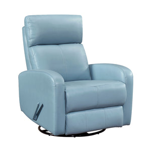 Creek Leather Match Swivel Glider Reclining Chair