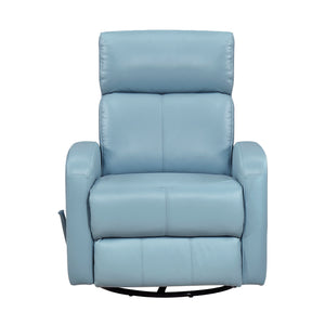 Creek Leather Match Swivel Glider Reclining Chair