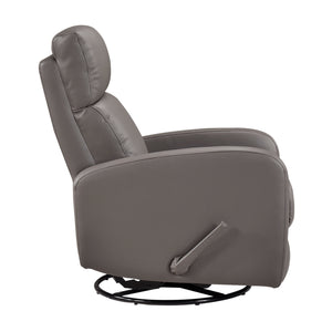 Creek Leather Match Swivel Glider Reclining Chair