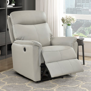 Beau Leather Match Power Reclining Chair
