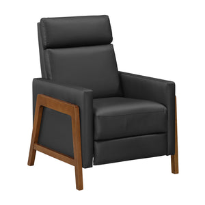 Enzo Faux Leather Push Back Reclining Chair