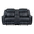Manuel 3-Piece Breathable Faux Leather Manual Reclining Living Room Sofa Set