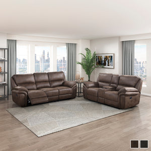 Regina 2-Piece Manual Reclining Living Room Sofa Set