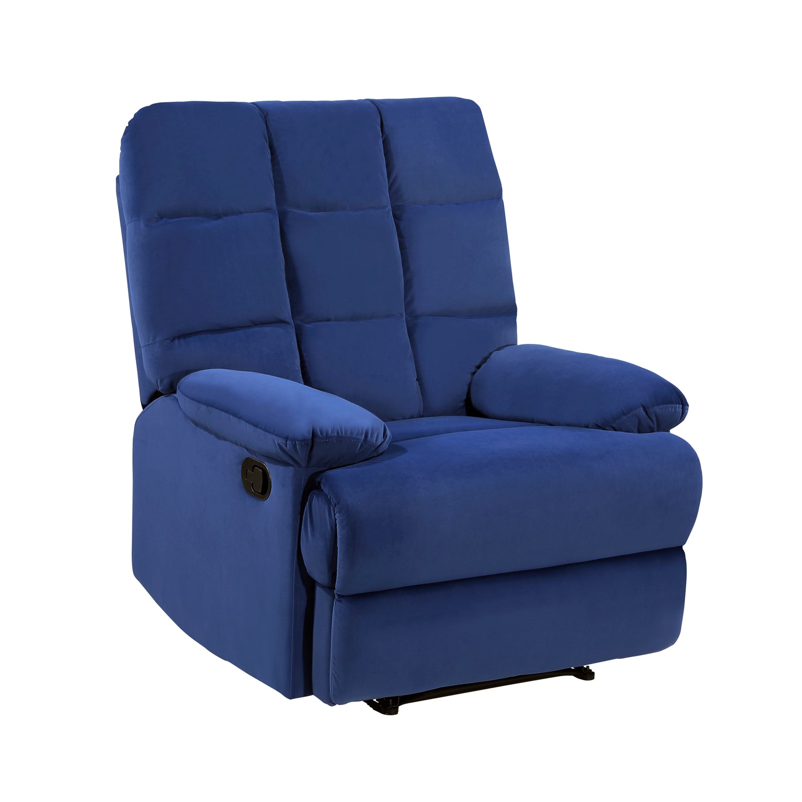 Adna Velvet Manual Reclining Chair