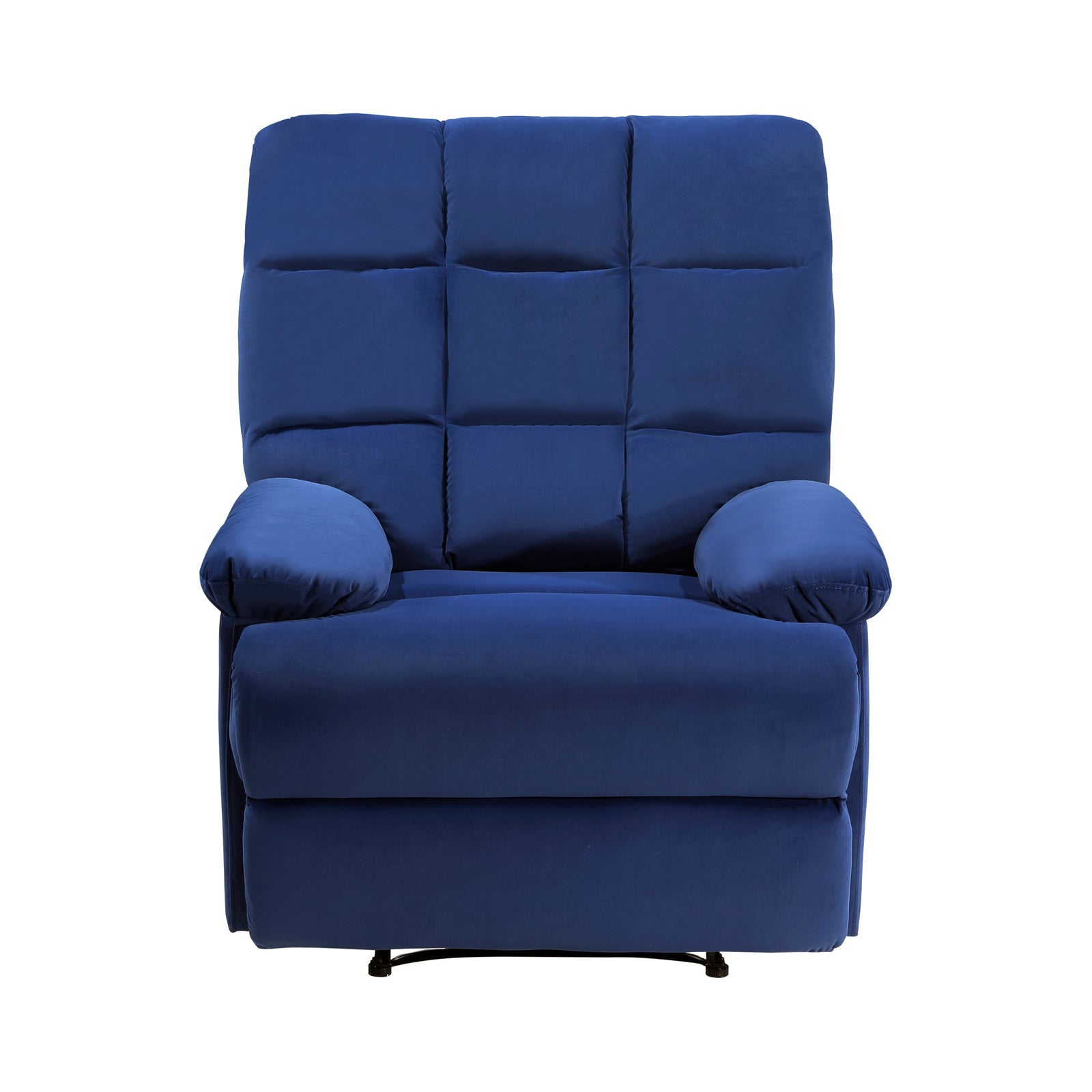 Adna Velvet Manual Reclining Chair