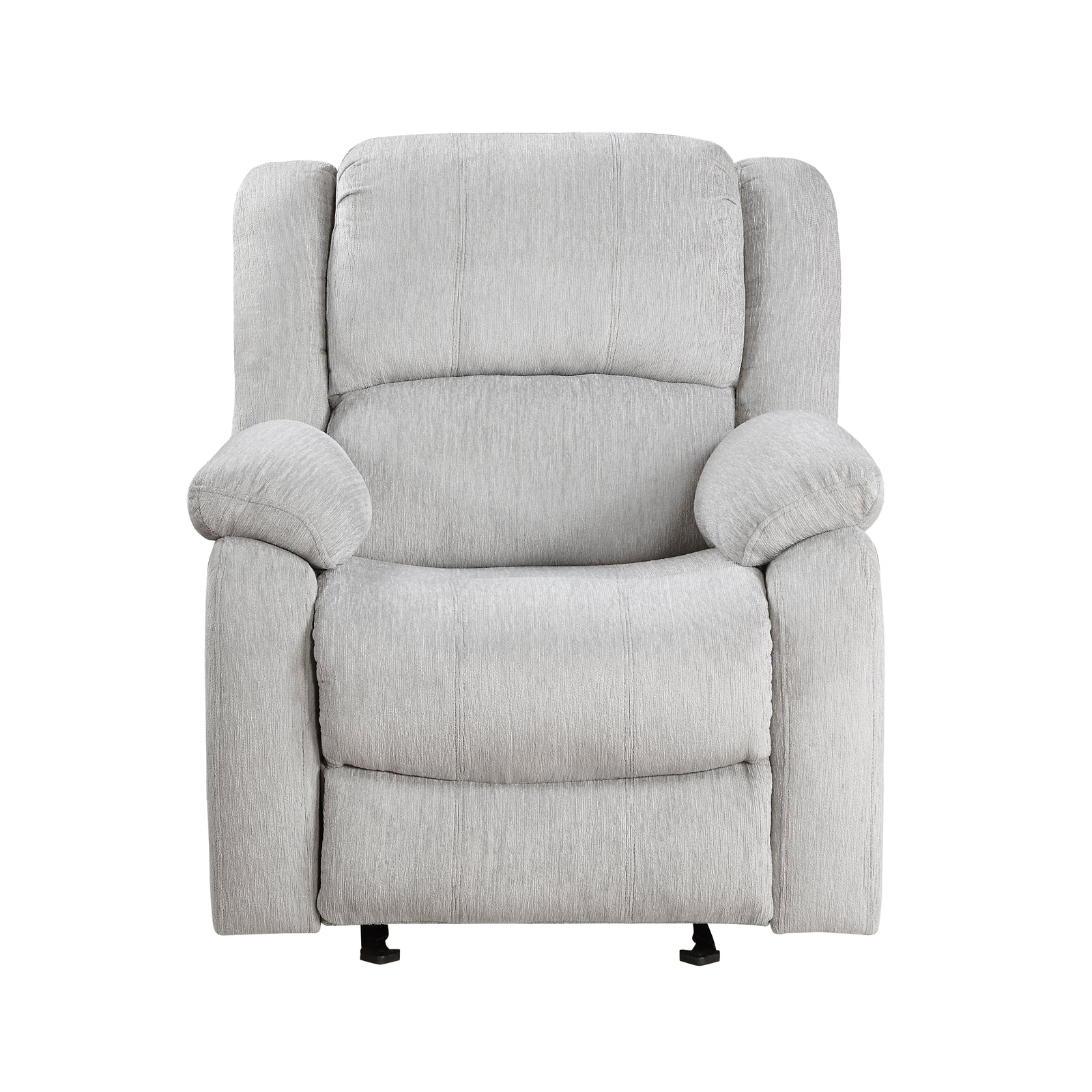 Raleigh Chenille Manual Glider Reclining Chair