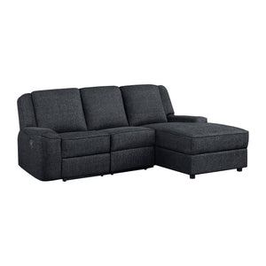 Hassan 2-Piece Manual Reclining Sectional Sofa with Right Chaise