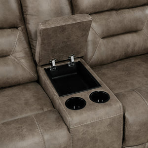 Alonzo 3-Piece Manual Reclining Living Room Sofa Set