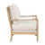 Ventura Textured Fabric Living Room Chair