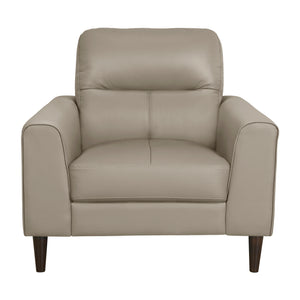 Dakota 3-Piece Leather Match Living Room Sofa Set