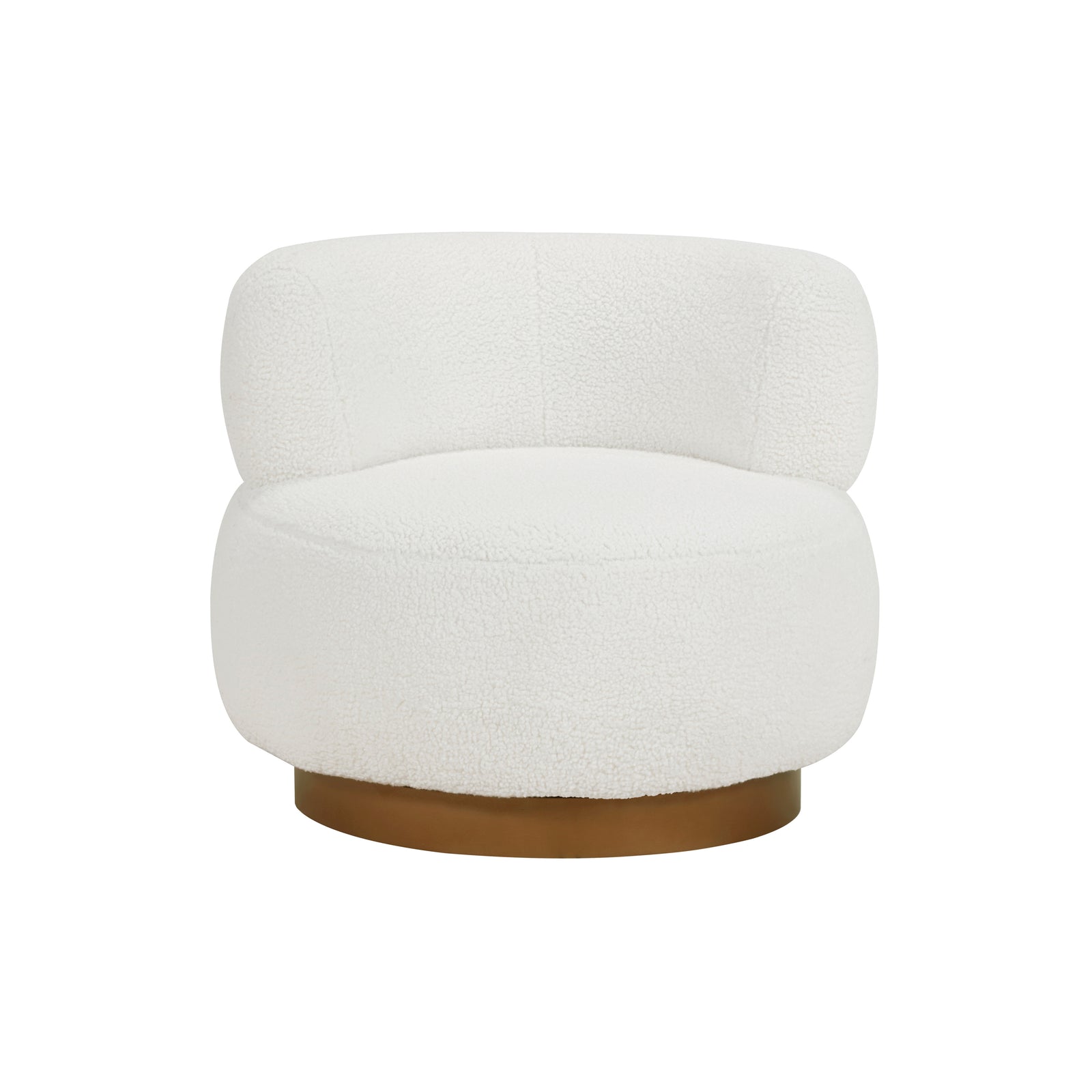Selsey Sherpa Fabric Swivel Chair