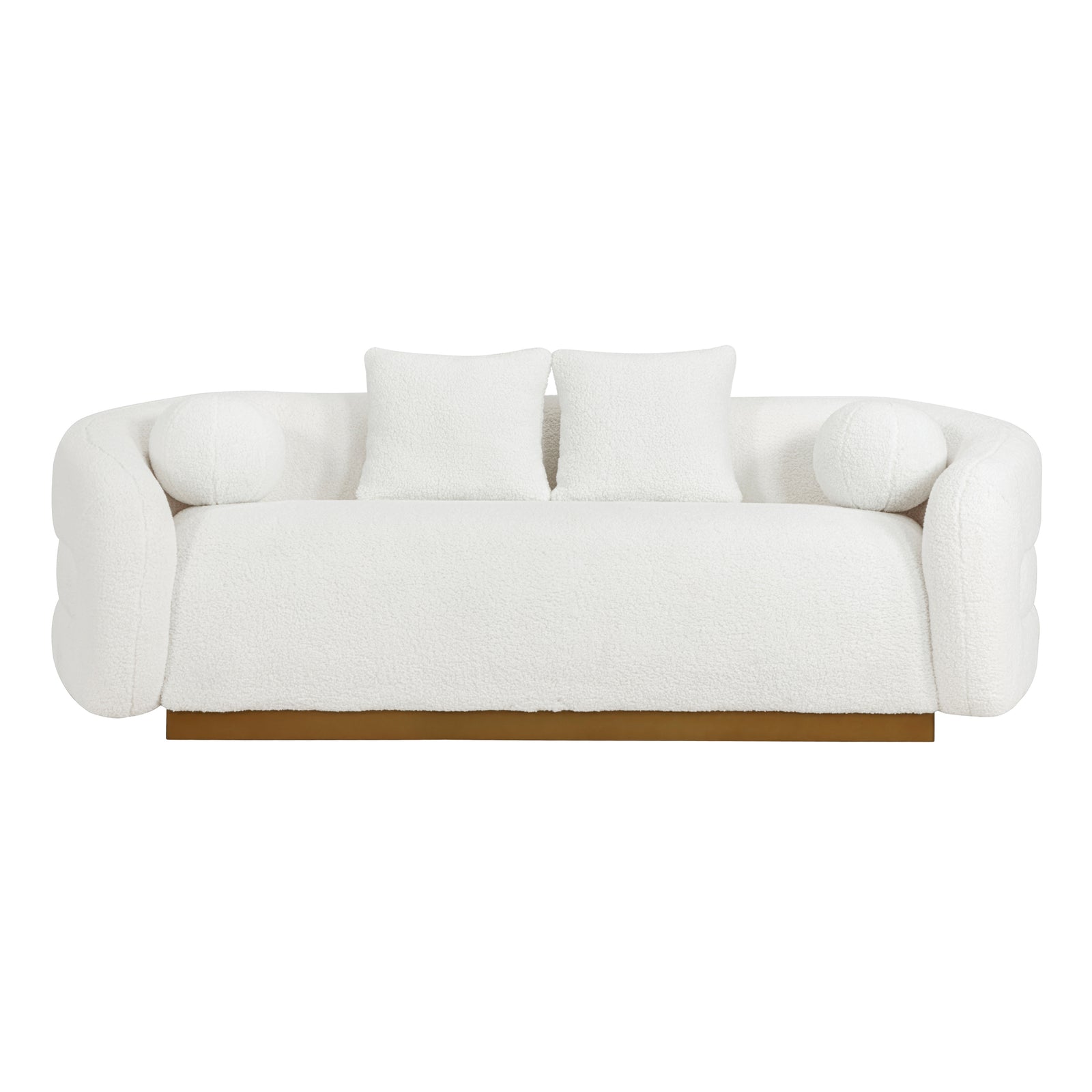 Selsey Sherpa Fabric Livinig Room Sofa