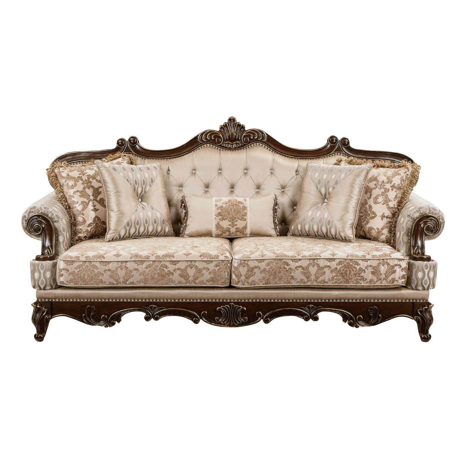 Vista Chenille Living Room Sofa