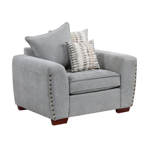 Ezra Chenille Fabric Living Room Chair