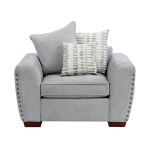 Ezra Chenille Fabric Living Room Chair
