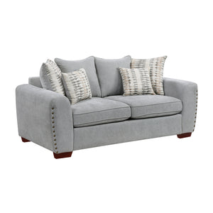 Ezra 3-Piece Chenille Fabric Living Room Sofa set