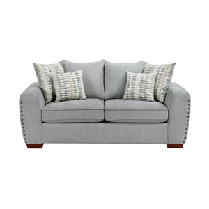 Ezra Chenille Fabric Living Room Loveseat