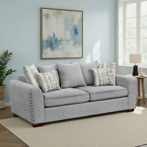 Ezra 2-Piece Chenille Fabric Living Room Sofa set