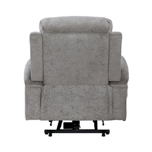 Lera Microfiber Power Lift Chair with Massage, Heat, Charging Ports and Cup-Holders