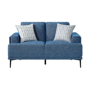 Luma Chenille Fabric Living Room Loveseat