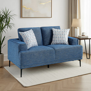 Luma Chenille Fabric Living Room Loveseat