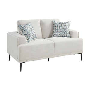 Luma Chenille Fabric Living Room Loveseat