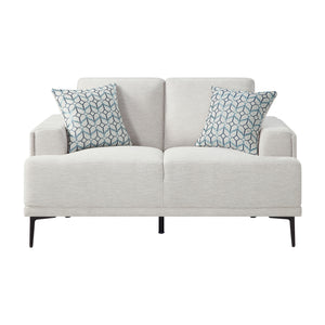 Luma Chenille Fabric Living Room Loveseat