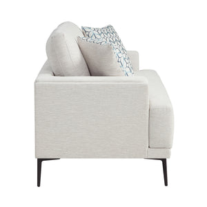 Luma Chenille Fabric Living Room Loveseat