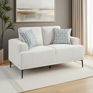 Luma Chenille Fabric Living Room Loveseat