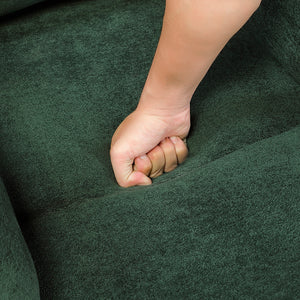 Lennon Textured Microfiber Swivel Glider Reclining Chair