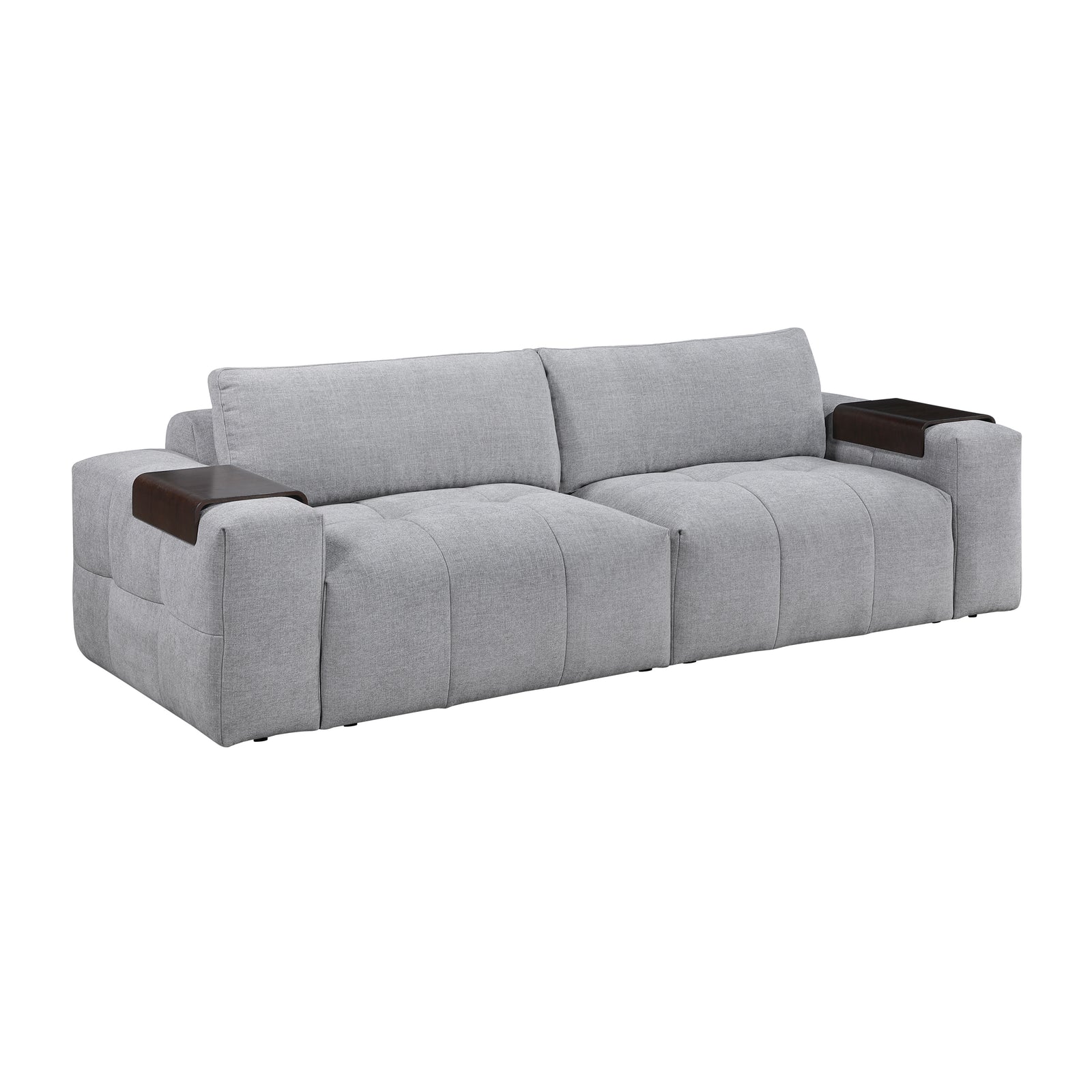 Mackay Textured Fabric Living Room Loveseat