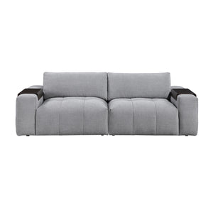 Mackay Textured Fabric Living Room Loveseat
