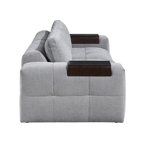 Mackay Textured Fabric Living Room Loveseat
