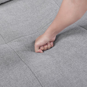 Mackay Textured Fabric Living Room Sofa