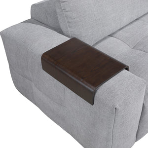 Mackay 5-Piece Textured Fabric Modular Sectional