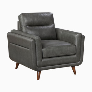 Sova Leather Match Living Room Chair