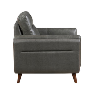 Sova Leather Match Living Room Chair