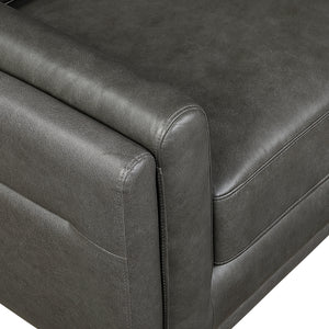Sova Leather Match Living Room Sofa