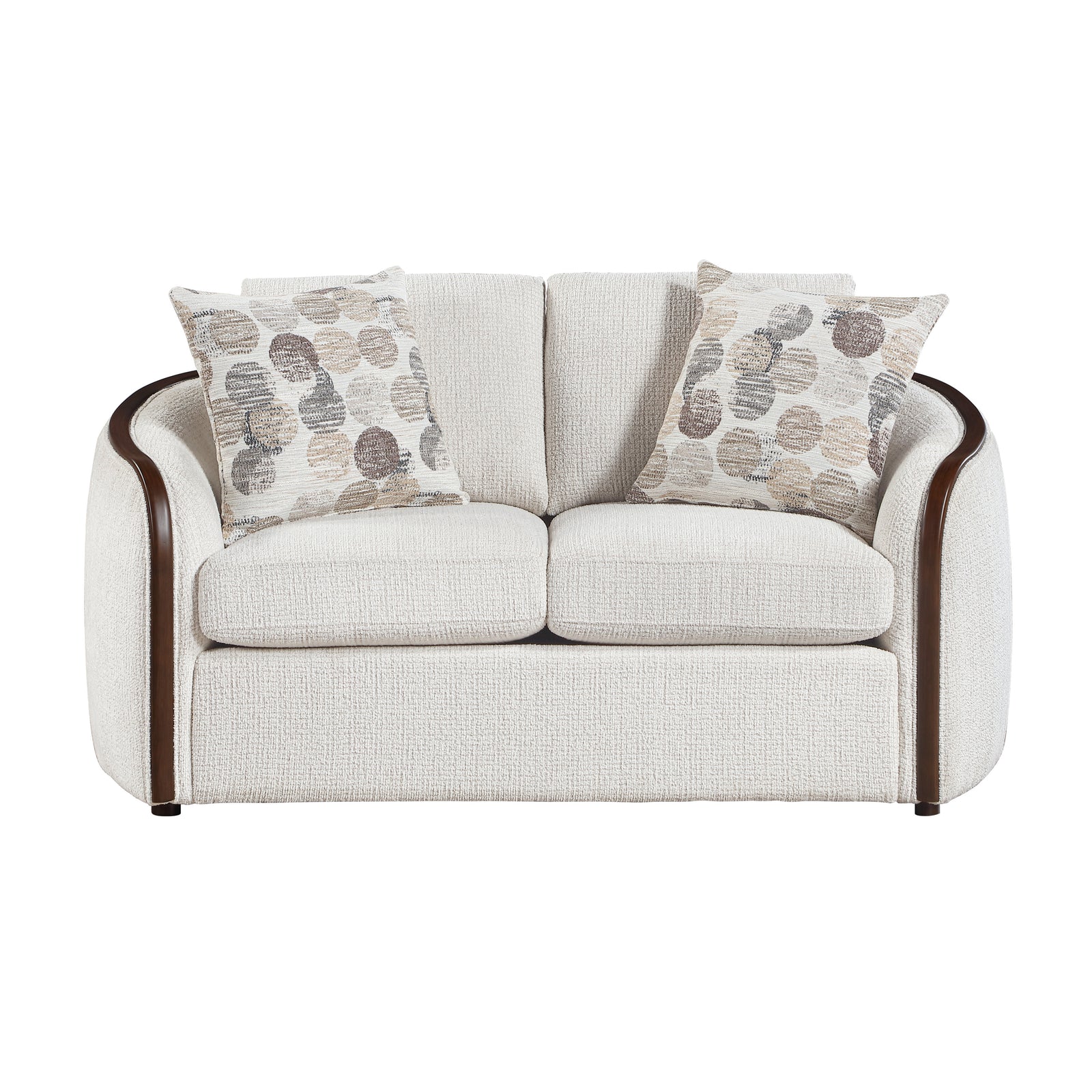 Forma Chenille Living Room Loveseat