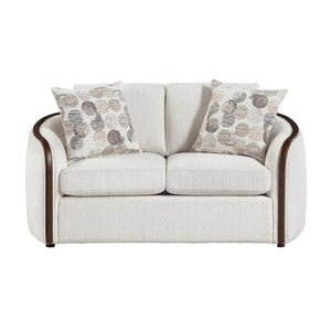 Forma Chenille Living Room Loveseat